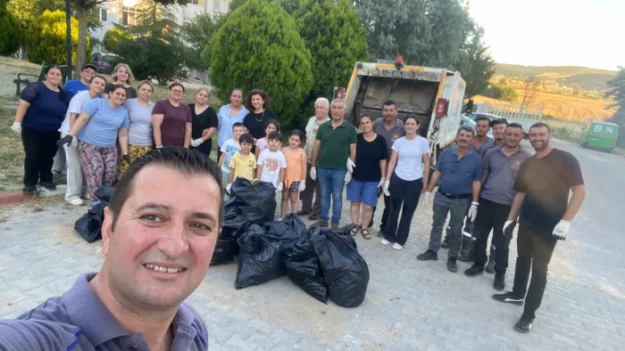 Yenimuhacir’de çevre temizliği etkinliği