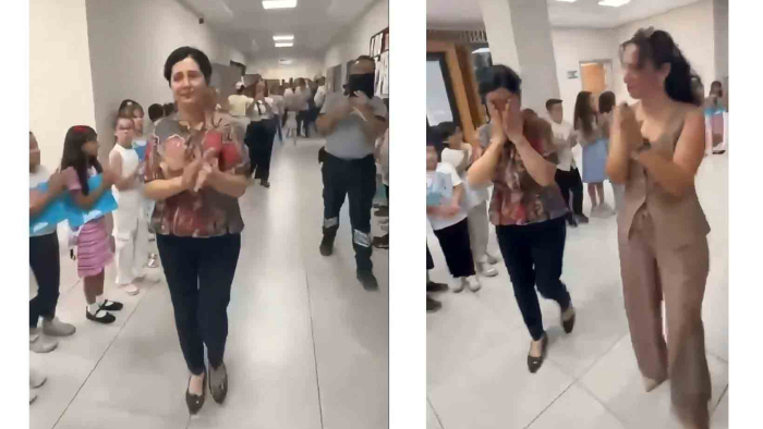 İpsala’da 38 yıllık öğretmen, mesleğine gözyaşlarıyla veda etti