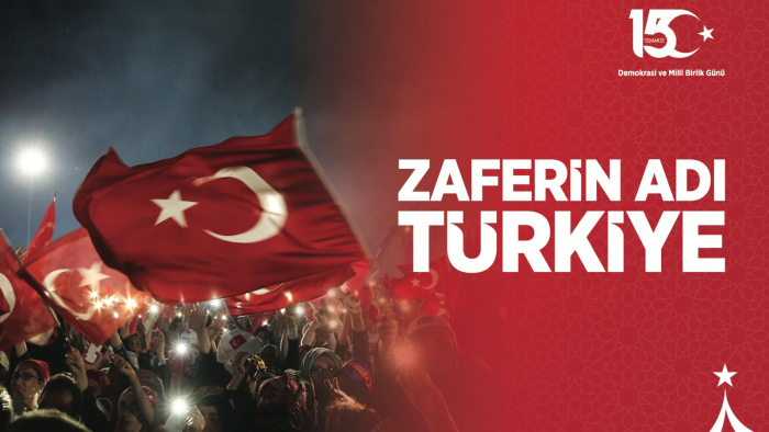 15 Temmuz Demokrasi ve Birlik Günü programı belli oldu