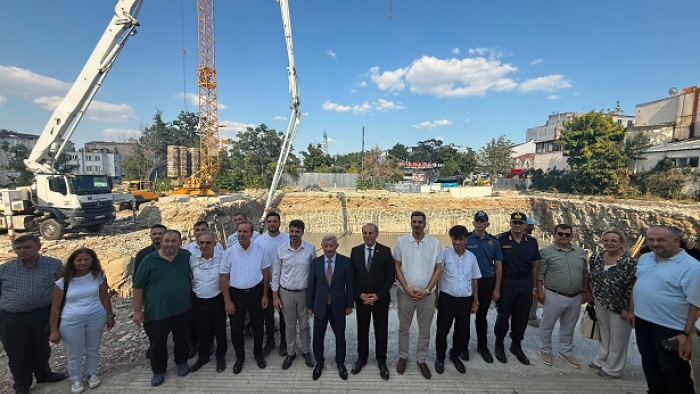 Yeni hükümet konağının temeli atıldı