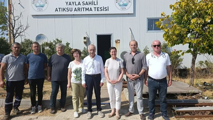 Yayla sahilinin atık su arıtma tesisi yeniden tam kapasiteyle çalışacak
