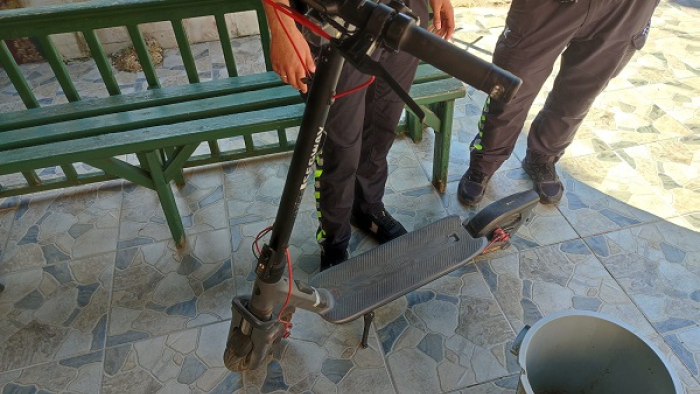 Keşan’da otomobil ile çarpışan skuter sürücüsü çocuk yaralandı