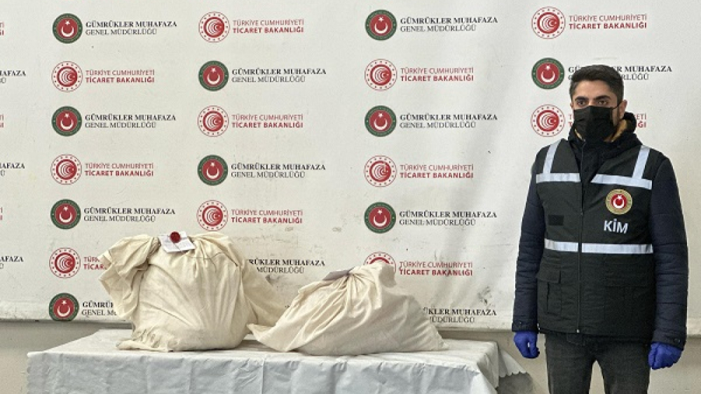TIR'da 44 kilo uyuşturucu ele geçirildi