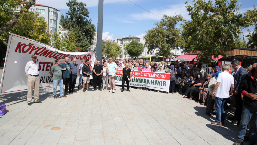 Karlıköy’de, DSİ’nin ‘andezit taş ocağı’ projesi iptal edildi, kazanan köylüler oldu