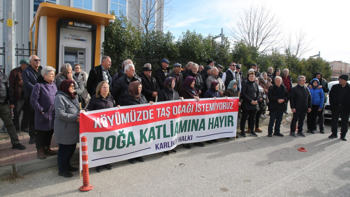 Taş ocağına karşı yürütmenin durdurulması ve iptali için dava