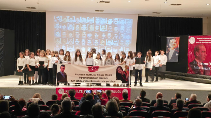 24 Kasım Öğretmenler Günü kutlandı