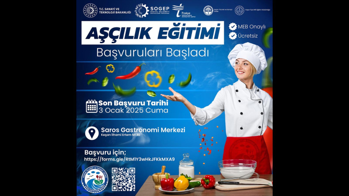 Aşçılık eğitimleri başlıyor