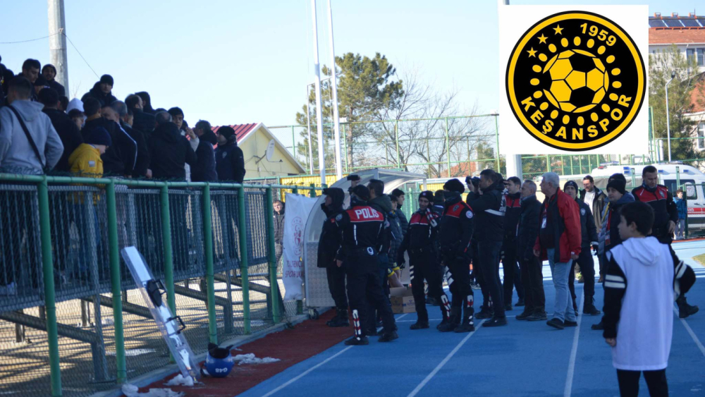 Keşanspor yönetiminden emniyet güçlerine yönelik açıklama
