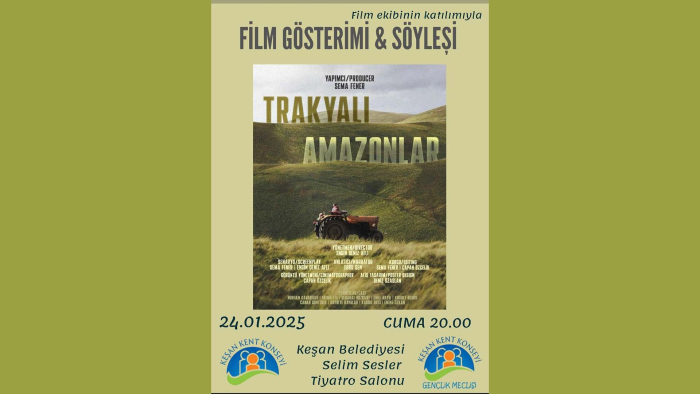Trakyalı Amazonlar belgeseli gösterimi 24 Ocak’ta