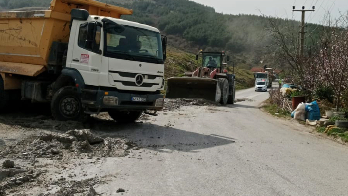 Keşan’da yola beton döken kamyonun sahibi firmaya ceza