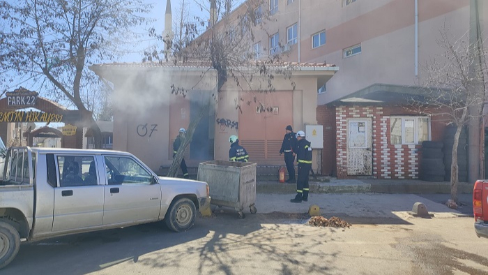 Keşan’da trafoda çıkan yangın söndürüldü