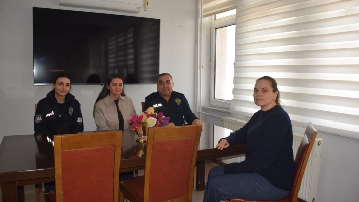 İlçe Emniyet Müdürü Yalçın’dan şehit aileleri ve gazilere ziyaret