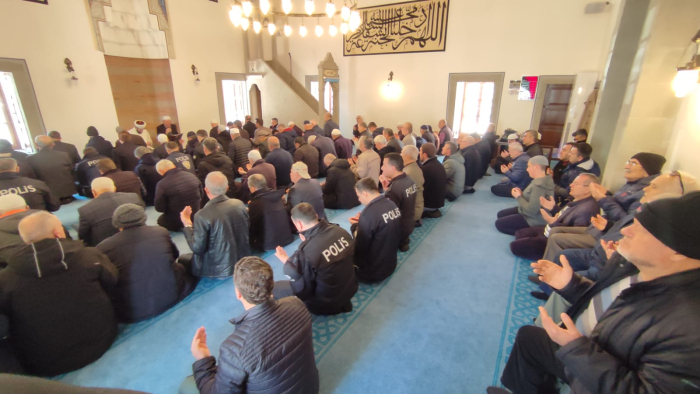 Keşan’da şehit polisler için mevlit okutuldu