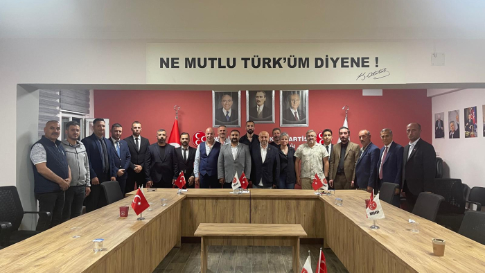 Ülkü Ocakları’ndan, Milliyetçi Hareket Partisi'ne ziyaret