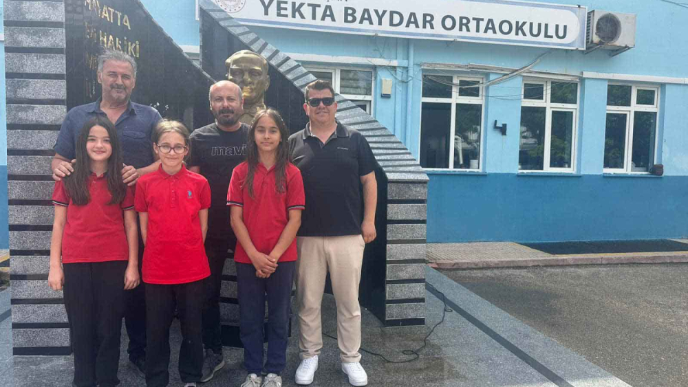 Yekta Baydar Ortaokulu öğrencilerinden büyük başarı