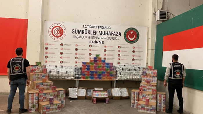 İpsala ve Edirne’de kaçakçılık operasyonları