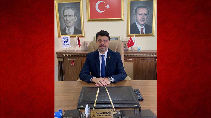 AK Parti Keşan İlçe Başkanı Pekdemir: Artık parayı vermeyene hizmet yok