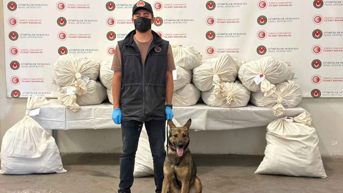 Kapıkule'de 2 TIR’da 212 kilo esrar ele geçirildi