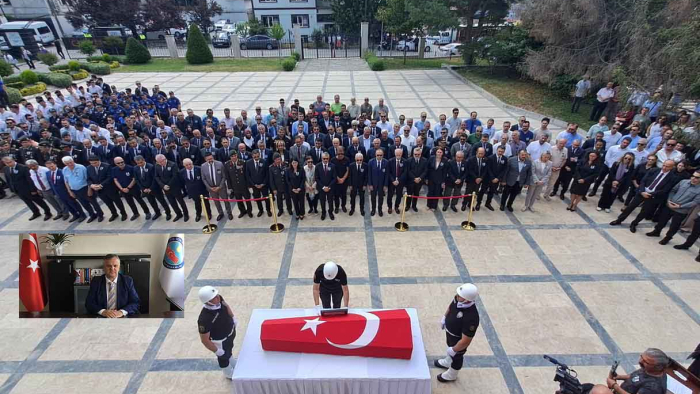 Edirne Vali Yardımcısı Beypınar, son yolculuğuna uğurlandı