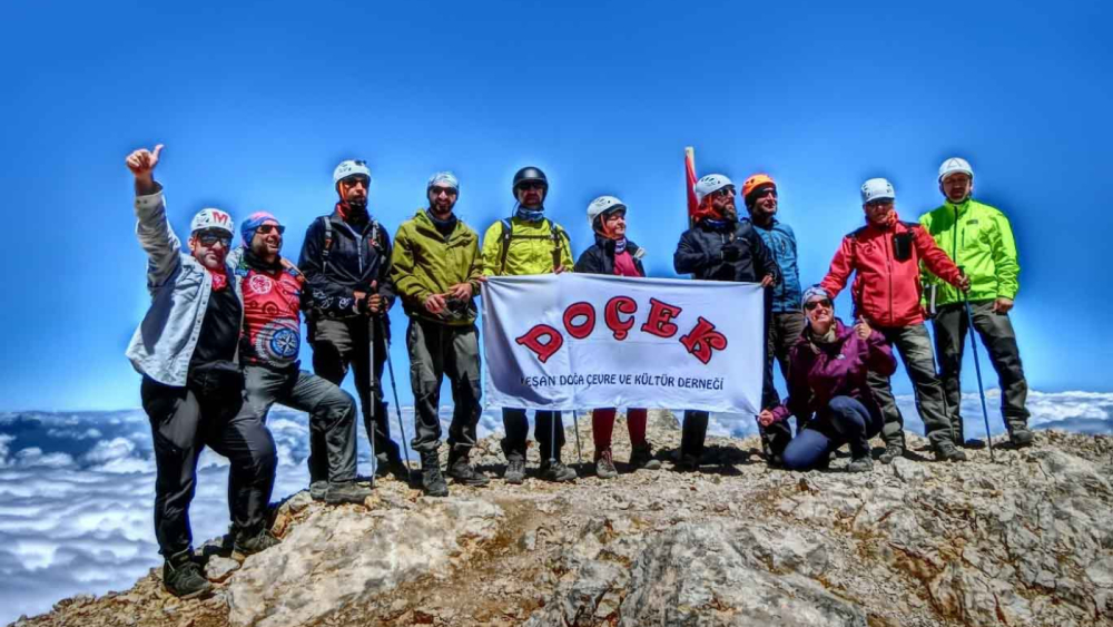 DOÇEK ekibi bu kez Kaçkarlar’da…