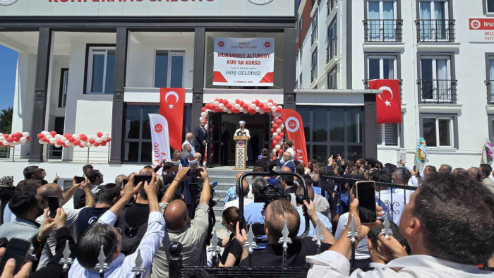 Diyanet İşleri Başkanı Erbaş, İpsala’da yatılı hafızlık Kuran kursu açılışına katıldı