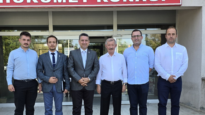 Zafer Partisi’nden, Kaymakam Mercan’a ziyaret