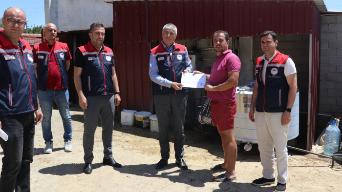 Keşan’da 2 işletmeye ‘Hastalıktan ari işletme’ sertifikası verildi