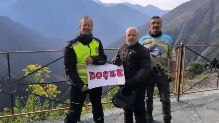 DOÇEK motorcuları 15 bin kilometrelik Orta Asya yolculuğundan döndü
