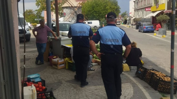 Keşan’da yaya güvenliği için kaldırım denetimleri sıkılaştırıldı