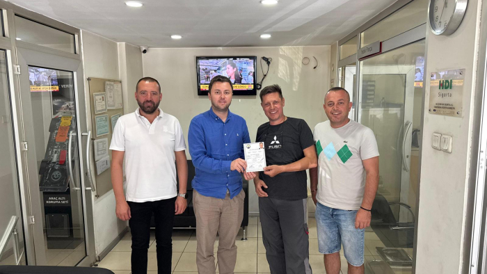 Keşan TSO üyeleri, teminat yetki belgelerini teslim aldı