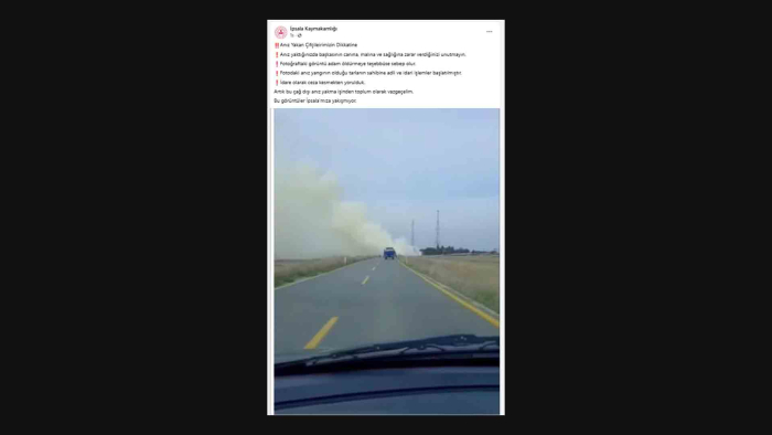 İpsala Kaymakamlığı, anız yakanları uyardı: İdare olarak ceza kesmekten yorulduk