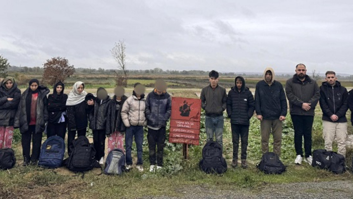 Uzunköprü’de 29 kaçak göçmen yakalandı
