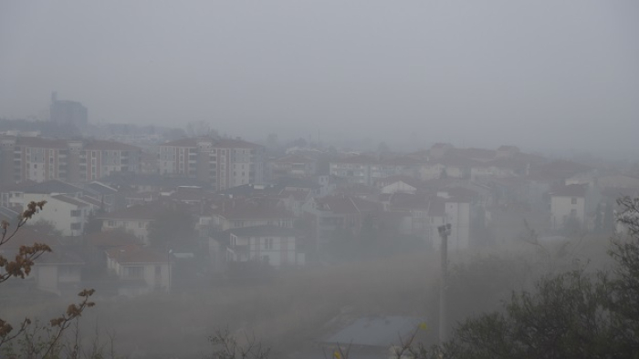 Keşan güne sisle başladı