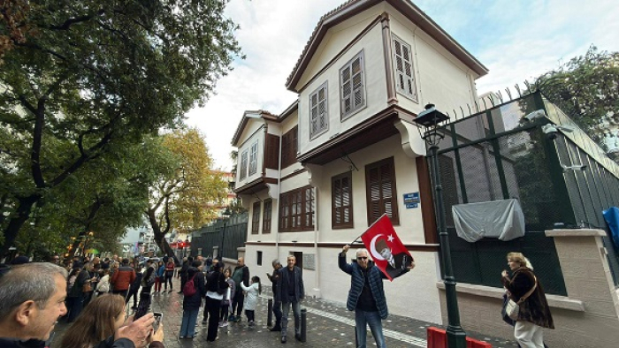 Ulu Önder Atatürk, Selanik'te doğduğu evde anıldı