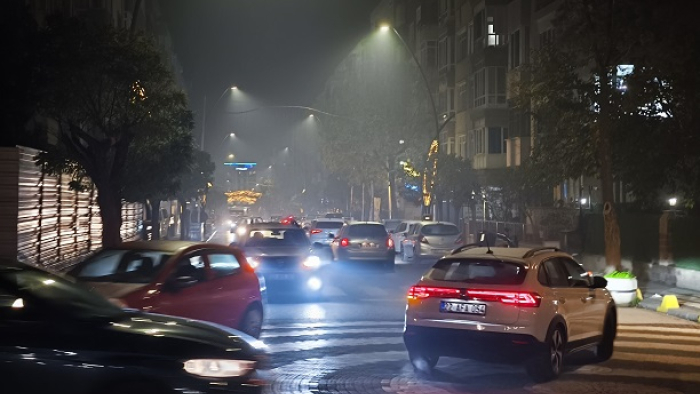 Keşan’da sis ve hava kirliliği etkili oldu