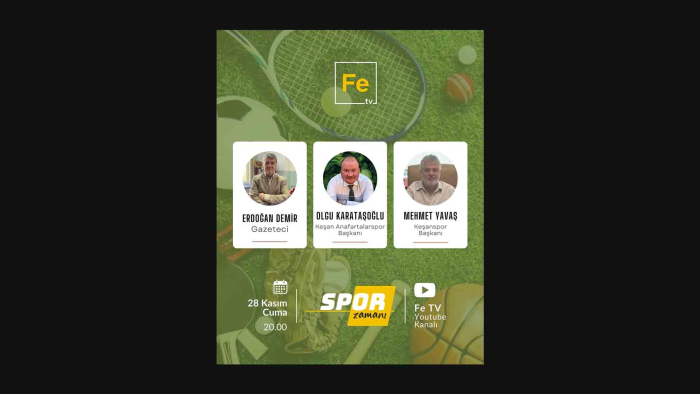 Spor Zamanı, bugün Fe TV’de başlıyor