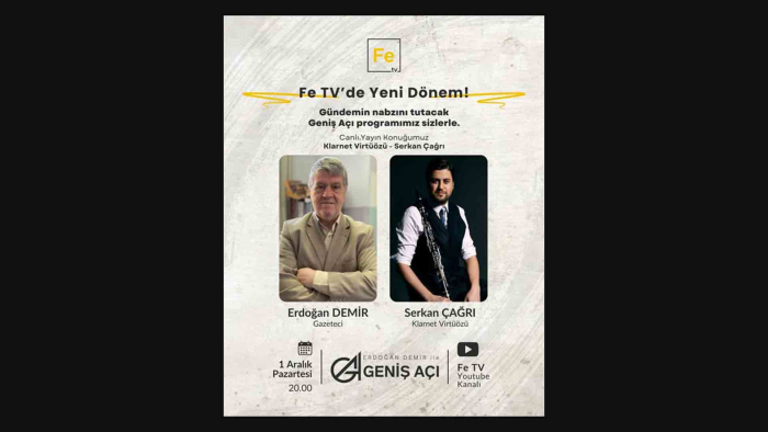 Geniş Açı’nın 3. bölüm konuğu Serkan Çağrı olacak