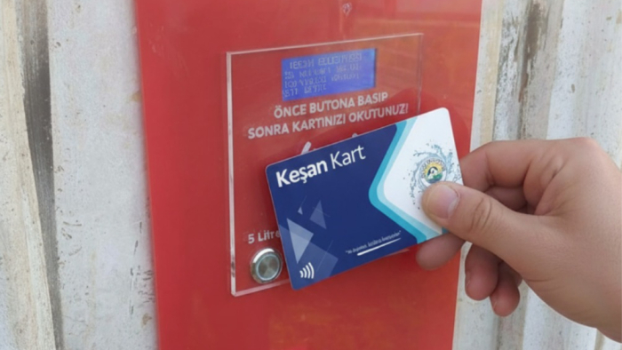 Hayır çeşmelerinde kartlı sisteme geçiliyor