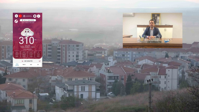 Hava kirliliğinin alarm verdiği Keşan’da, belediyeden doğal gaza geçiş çağrısı