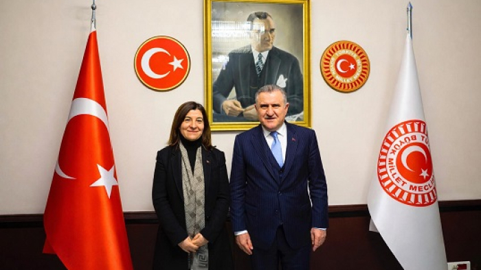 AK Parti Edirne Milletvekili Fatma Aksal, Bakan Bak ile görüştü