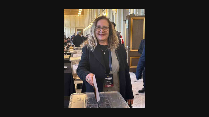 İYİ Parti Keşan İlçe Başkanı Dilek Pazarlı, Türk bayrağına yönelik saldırıyı kınadı