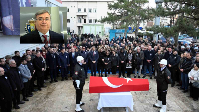 DSP’li Erdal Kesebir, törenle son yolculuğuna uğurlandı