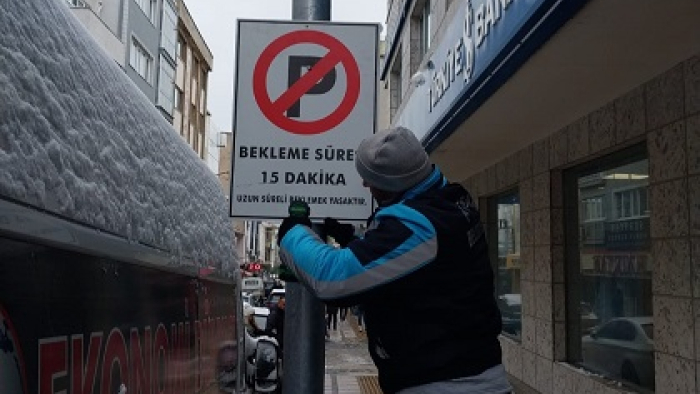 Keşan Belediyesi’nden 15 dakikalık park düzenlemesi