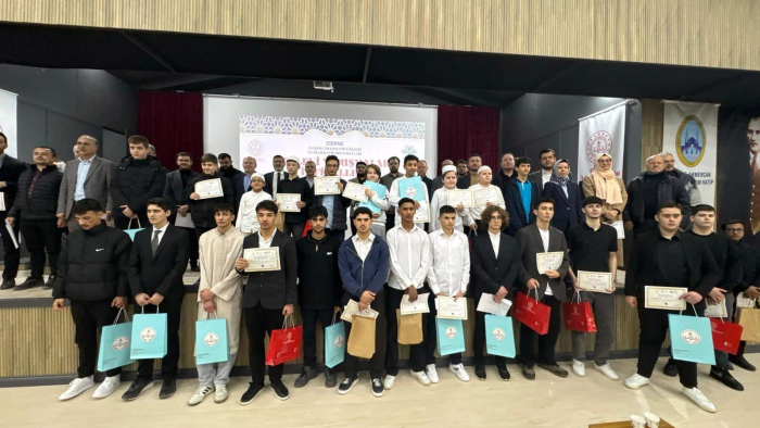 İmam Hatip Lisesi öğrencisi Yusuf Eymen Işık, Edirne 1.’si oldu