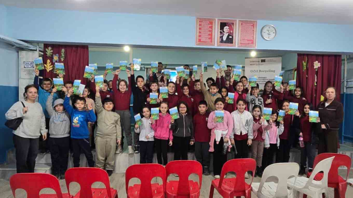 GÜNEKAB’tan öğrencilere, çevre bilinci ve atık ayrıştırma eğitimi