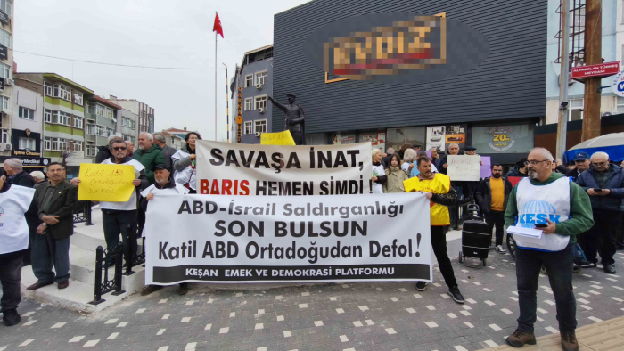 Keşan Emek ve Demokrasi Platformu’ndan ‘barış’ mesajı