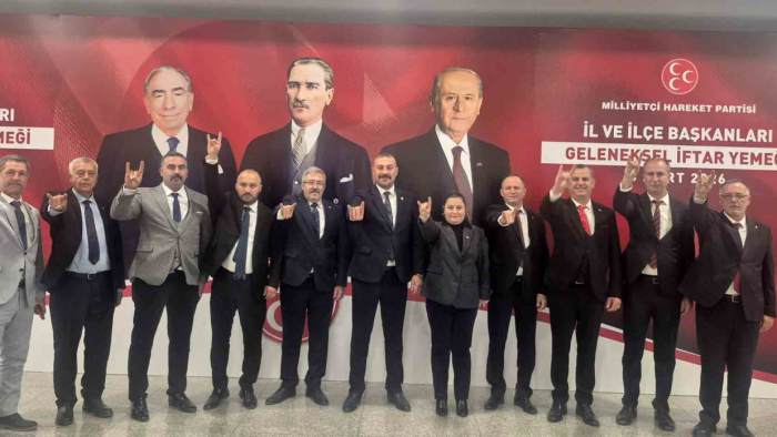 MHP’nin geleneksel iftarına Keşan’dan Tuncay Kaplan katıldı