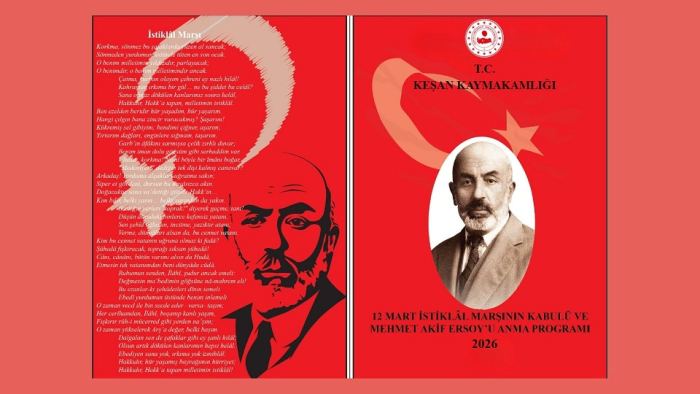 12 Mart programı belli oldu