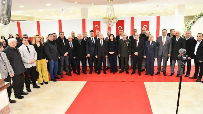 Bayramlaşma töreni yapıldı