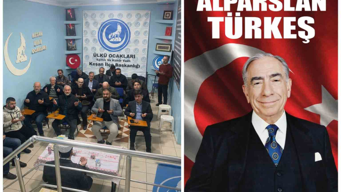 Alparslan Türkeş için mevlit okutuldu